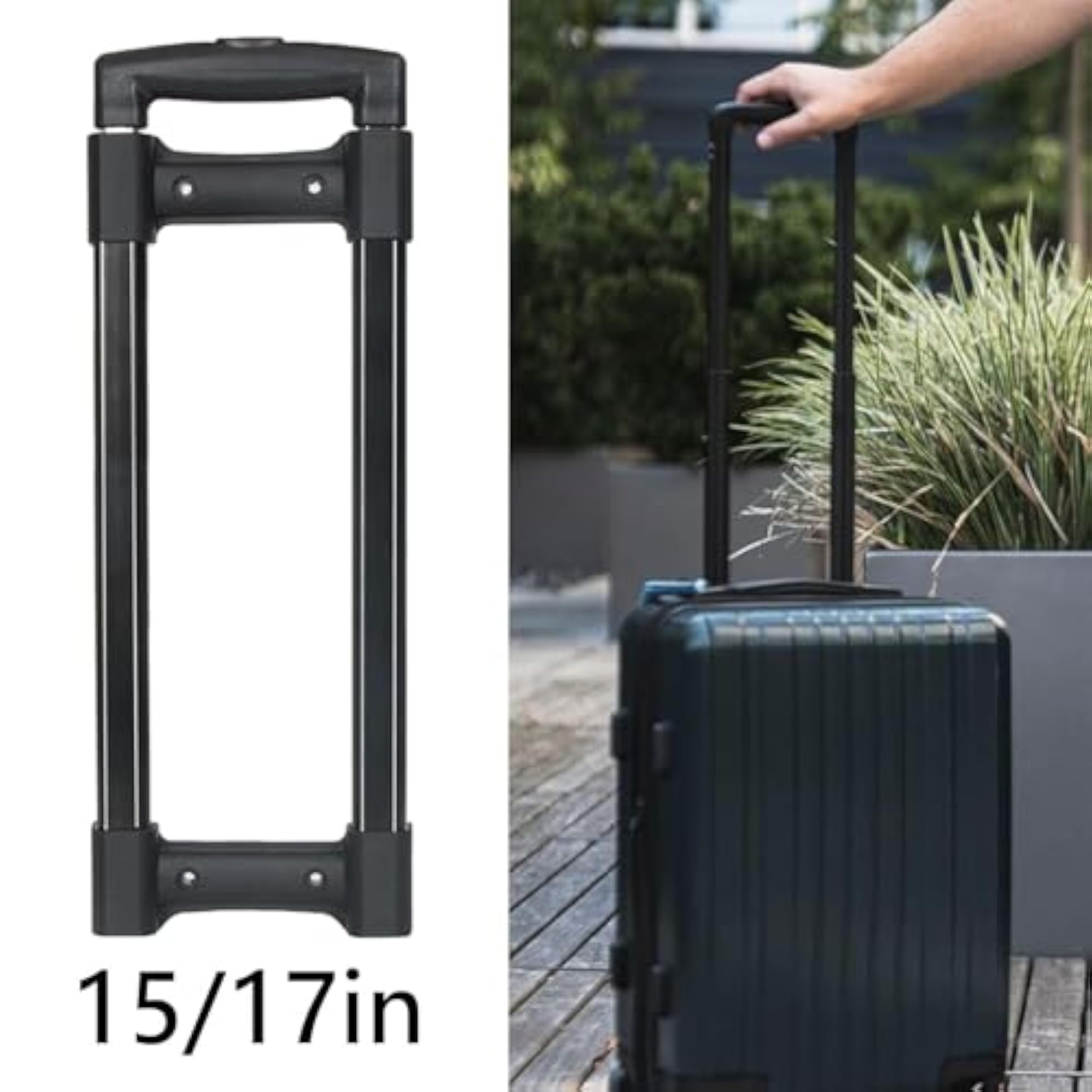 Luggage Handle Compact DIY Suitcase Telescopic Handle for Sports